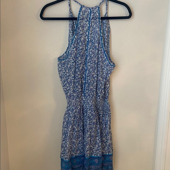 Poupette St Barth Women's Carine Mini Dress Blue - Picture 4 of 5